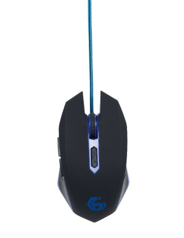Gembird MUSG-001-B ratón Juego Ambidextro USB tipo A 2400 DPI