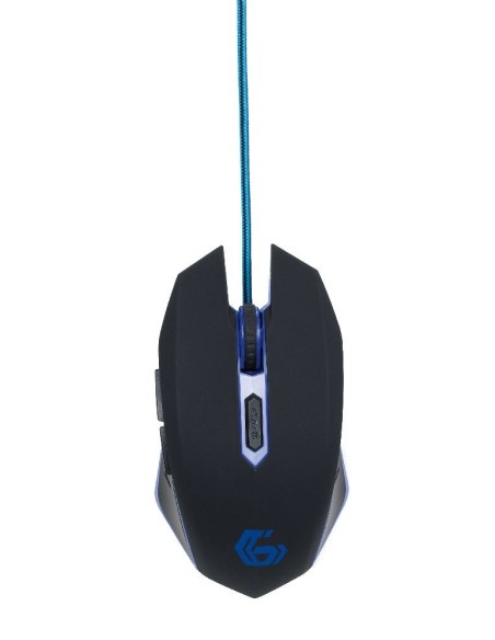 Gembird MUSG-001-B ratón Juego Ambidextro USB tipo A 2400 DPI