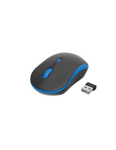 Gembird WIRELESS OPTICAL MOUSE MUSW-4B-03-B 1600DP - Maus ratón Oficina Ambidextro RF inalámbrico Óptico 1600 DPI