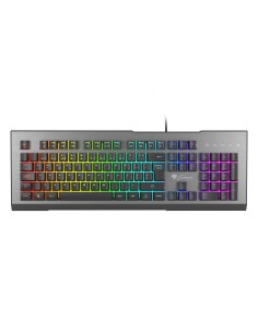 GENESIS Rhod 500 RGB teclado Juego USB QWERTY Portugués Negro, Plata 2