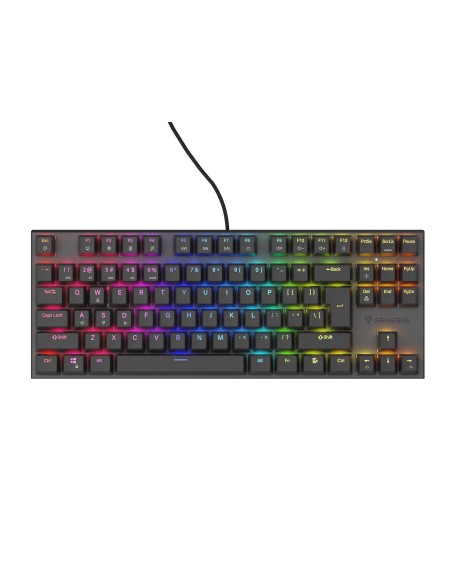GENESIS Thor 303 TKL teclado Juego USB QWERTY Español Negro