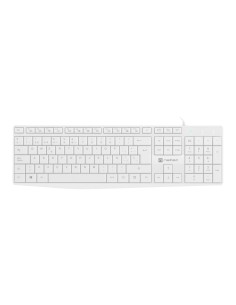 NATEC NKL-1949 teclado Universal USB QWERTY Español Blanco 2