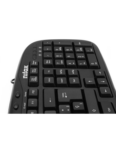 Nilox TECLADO USB MULTIMEDIA ESP