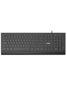Nilox NXKBE000014 teclado Oficina USB Español Negro