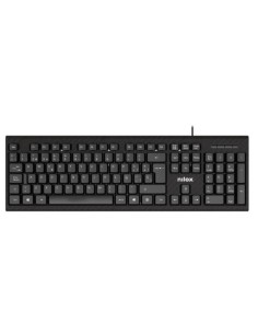 Nilox NXKME0011 teclado Ratón incluido Oficina USB Español Negro