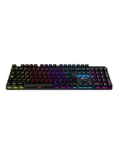 Krom Kasic teclado Juego USB QWERTY Inglés Negro