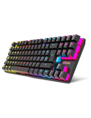 Krom Kasic TKL teclado Juego USB Negro