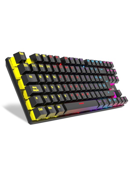 Krom Kasic TKL teclado Juego USB Negro