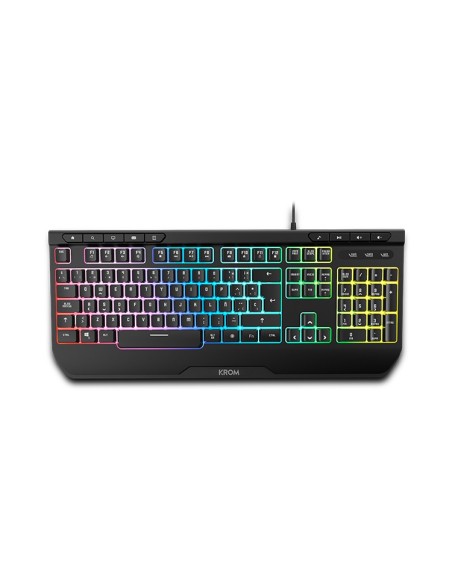 Krom Kenya teclado Ratón incluido Juego USB Negro