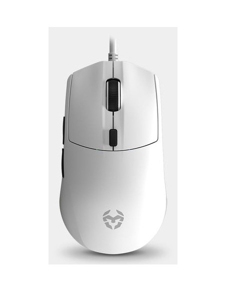 Krom NXKROMKLASS teclado Ratón incluido Juego USB QWERTY Inglés Blanco