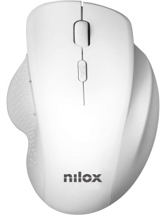 Nilox Ratón Ergonómico Wireless 3200 DPI Blanco 2