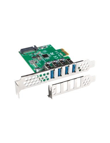 Lanberg PCE-US3-004 tarjeta y adaptador de interfaz Interno USB 3.2 Gen 1 (3.1 Gen 1)