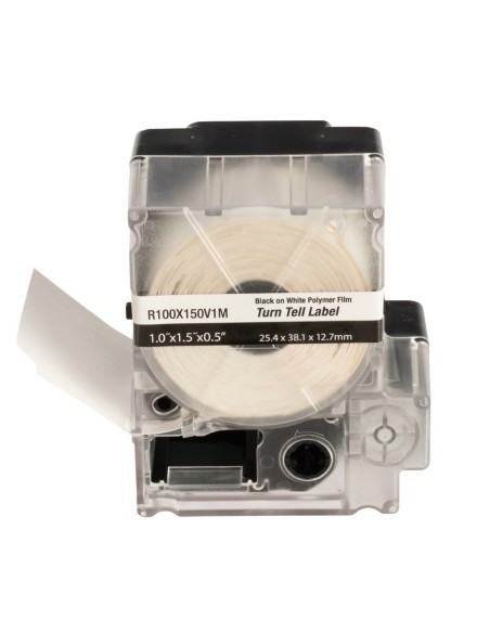 Panduit R100X150V1M etiqueta para código de barras Blanco