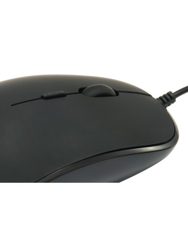 Conceptronic REGAS01B ratón Oficina Ambidextro USB tipo A Óptico 1200 DPI