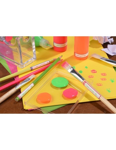 Avery RESMI30F-UK etiqueta autoadhesiva Rectángulo redondeado Permanente Rosa, Púrpura 30 pieza(s)