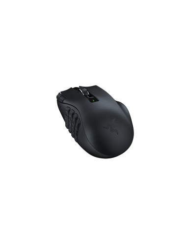 Razer Naga V2 HyperSpeed ratón Juego mano derecha RF Wireless + Bluetooth Óptico 30000 DPI