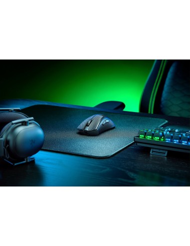Razer DeathAdder V3 Pro ratón Juego mano derecha RF Wireless + USB Type-C Óptico 30000 DPI