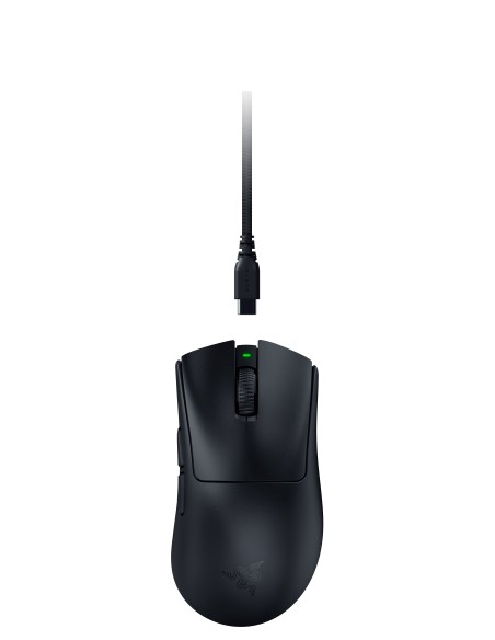 Razer DeathAdder V4 Pro ratón Juego mano derecha RF Wireless + USB Type-A Óptico 45000 DPI