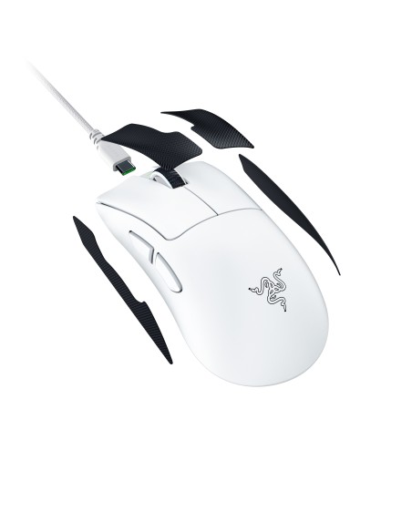 Razer DeathAdder V4 Pro ratón Juego mano derecha RF Wireless + USB Type-A Óptico 45000 DPI