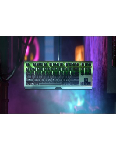 Razer Blackwidow V3 Tenkeyless - Yellow Switch - ES teclado Juego USB Español Negro
