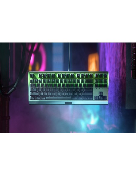 Razer Blackwidow V3 Tenkeyless - Yellow Switch - ES teclado Juego USB Español Negro