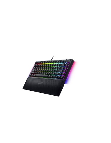 Razer BlackWidow V4 75% teclado Juego USB QWERTY Inglés de EE. UU. Negro