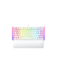 Razer BlackWidow V4 75% teclado Juego USB QWERTY Inglés de EE. UU. Blanco