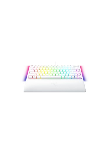Razer BlackWidow V4 75% teclado Juego USB QWERTY Inglés de EE. UU. Blanco