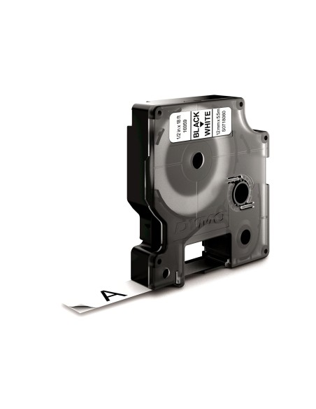 DYMO D1 - Etiquetas Durable - Negro sobre blanco - 12mm x 5.5m