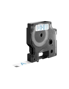 DYMO D1 - Etiquetas estándar - Azul sobre blanco - 12mm x 7m