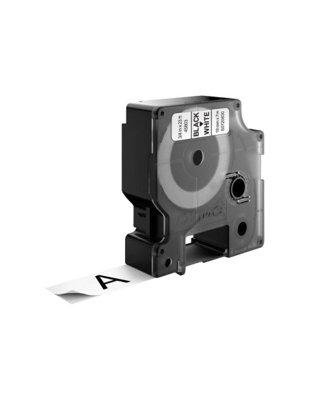 DYMO D1 - Etiquetas estándar - Negro sobre blanco - 19mm x 7m