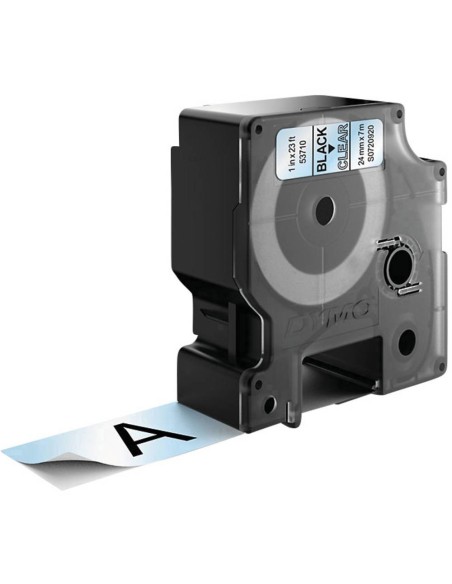 DYMO D1 - Etiquetas estándar - Negro en claro - 24mm x 7m