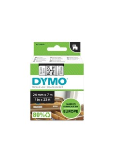 DYMO D1 - Etiquetas estándar - Negro sobre blanco - 24mm x 7m 2