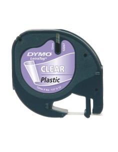 DYMO S0721530 cinta para impresora de etiquetas Negro sobre transparente