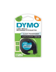 DYMO S0721530 cinta para impresora de etiquetas Negro sobre transparente 2