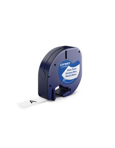 DYMO 12mm LetraTAG Plastic tape cinta para impresora de etiquetas