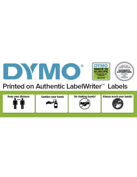 DYMO LW -Etiquetas para tarjetas de identifi cación de tamaño pequeño - 41 x 89 mm - S0722560