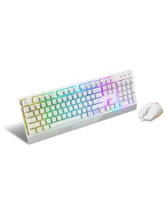 MSI S11-04ES305-CLA teclado Ratón incluido Juego USB QWERTY Italiano Blanco