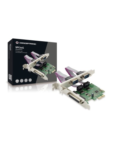 Conceptronic SPC01G tarjeta y adaptador de interfaz Interno Paralelo, RS-232