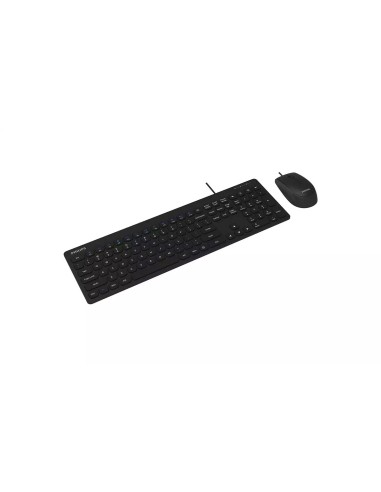 Philips 2000 series SPT6207BL 16 teclado Ratón incluido Universal USB QWERTY Inglés Negro