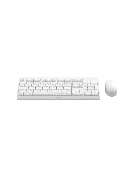 Philips 3000 series SPT6307WL 16 teclado Ratón incluido Universal RF inalámbrico QWERTY Inglés Blanco