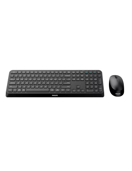 Philips 4000 series SPT6407B 16 teclado Ratón incluido Universal RF Wireless + Bluetooth QWERTY Inglés Negro