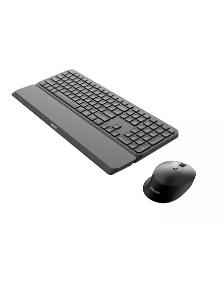 Philips 6000 series SPT6607B 16 teclado Ratón incluido Universal RF Wireless + Bluetooth Negro