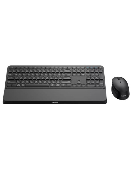 Philips 6000 series SPT6607B 16 teclado Ratón incluido Universal RF Wireless + Bluetooth Negro