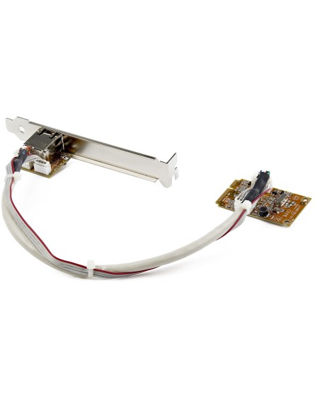 StarTech.com Adaptador Tarjeta de Red NIC Mini PCI Express PCI-e PCIe 1 Puerto Gigabit Ethernet RJ45