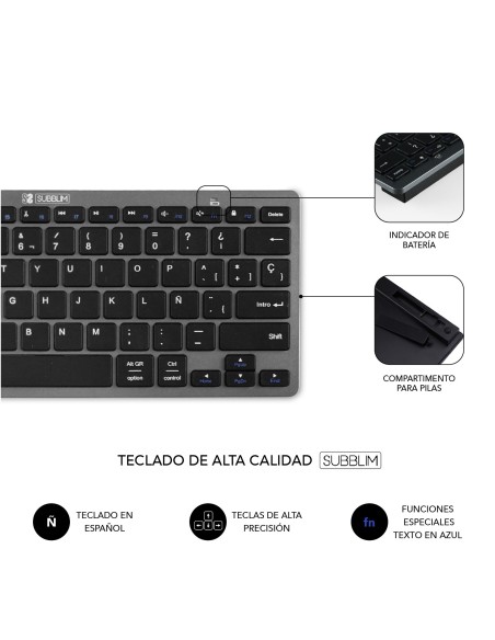 SUBBLIM SUBKBC-OCO020 teclado