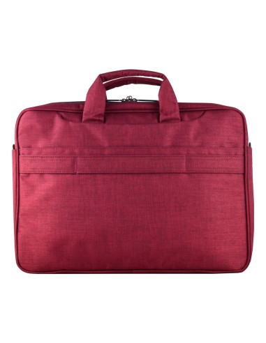 Techair Classic pro 39,6 cm (15.6") Maletín Toploader Rojo