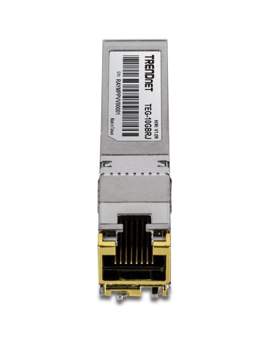 Trendnet TEG-10GBRJ red modulo transceptor Cobre 10000 Mbit s RJ-45