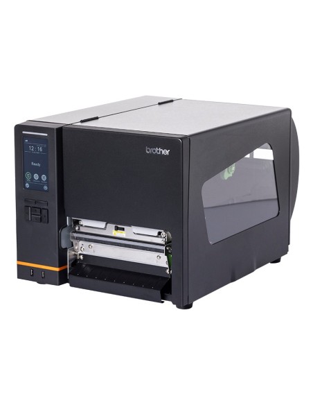 Brother TJ6421TN impresora de etiquetas Térmica directa   transferencia térmica Color 203 x 300 DPI 304,8 mm s Alámbrico