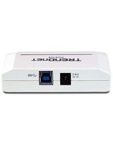 Trendnet TU3-H4 hub de interfaz 5000 Mbit s Blanco